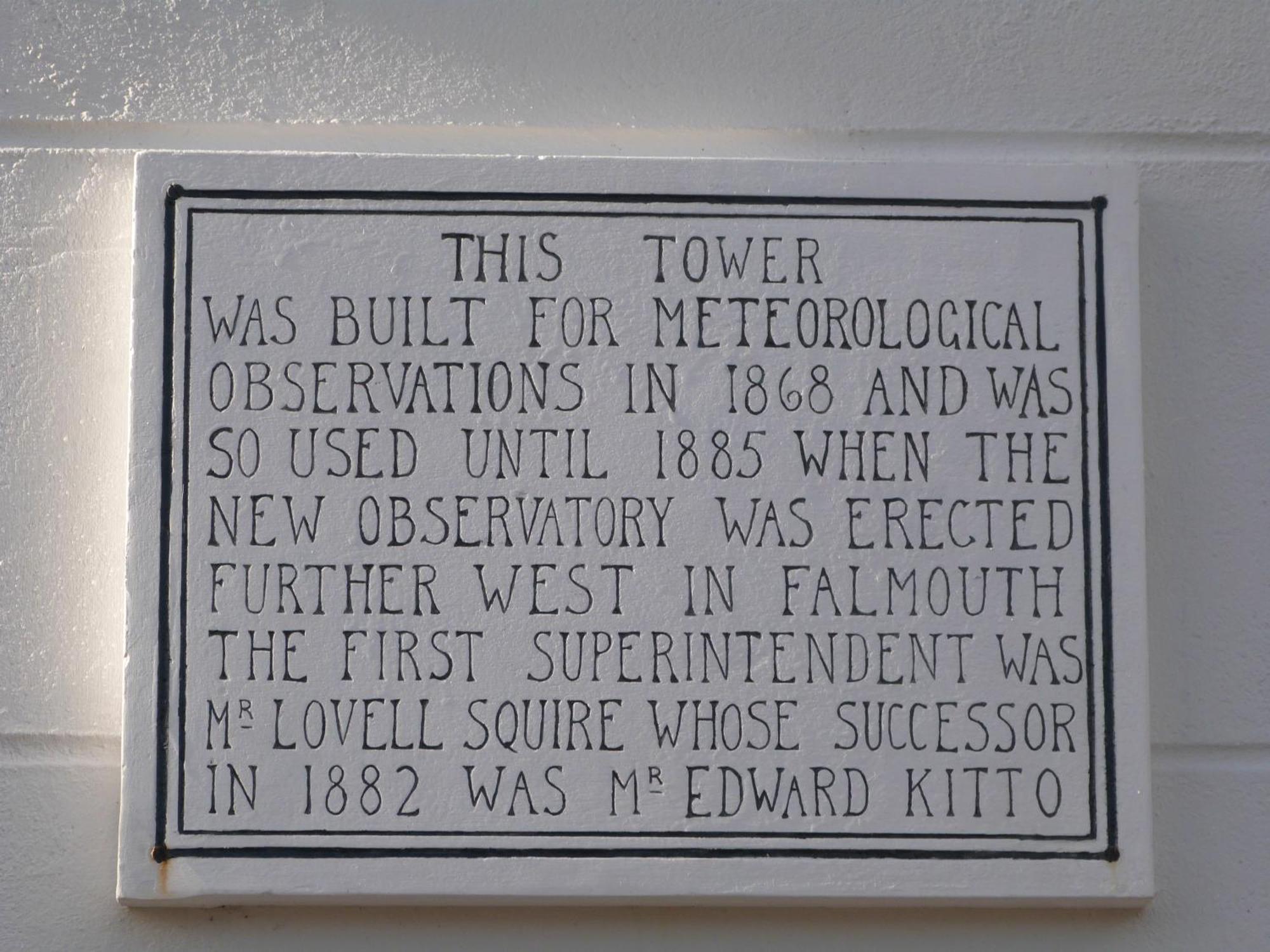 The Observatory Tower Falmouth Exterior photo